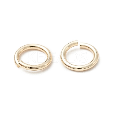Brass Open Jump Rings KK-WH0060-01E-G-1