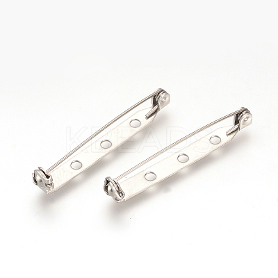 Tarnish Resistant 304 Stainless Steel Pin Brooch Back Bar Findings LS-X-STAS-Q184-04-1