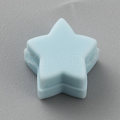 Star Silicone Focal Beads SIL-TAC0008-08E-1