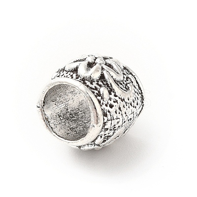 Tibetan Style Alloy European Beads PALLOY-P293-111AS-1
