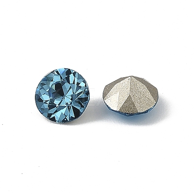 Glass Rhinestone Cabochons GLAA-A018-6mm-202-1
