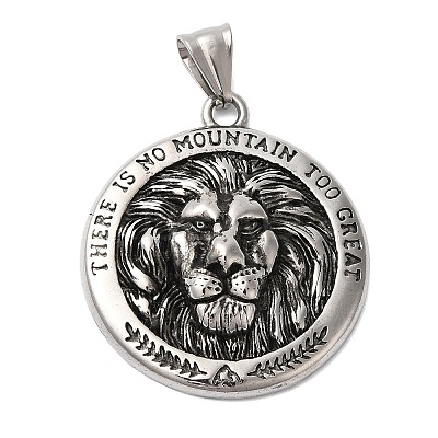 304 Stainless Steel Pendants STAS-Z067-03P-1