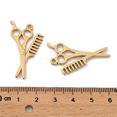 304 Stainless Steel Pendants STAS-G358-17G-1