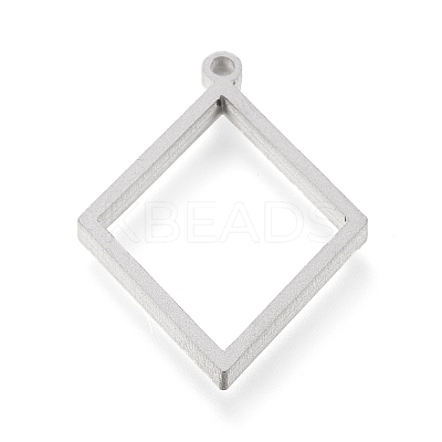 Tarnish Resistant 304 Stainless Steel Open Back Bezel Pendants LS-STAS-K208-08P-1