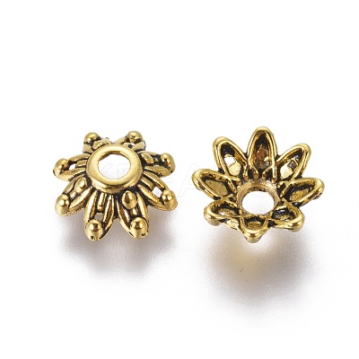 Tibetan Style Bead Caps GA475-1