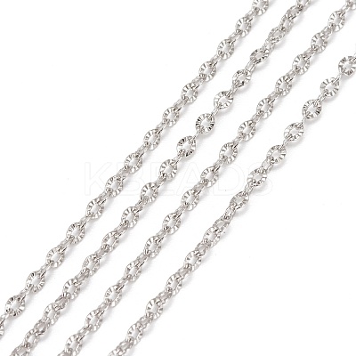 Tarnish Resistant 304 Stainless Steel Cable Chains CHS-N002-02B-P-1