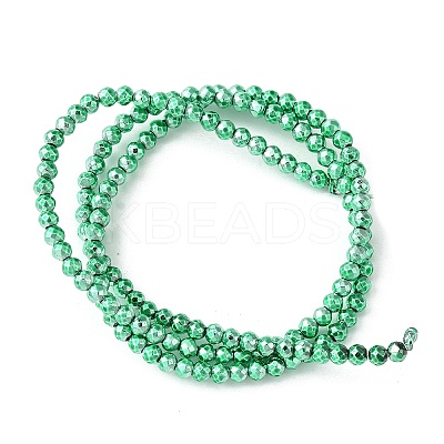 Baking Paint Synthetic Non-Magnetic Hematite Beads Strands G-H020-K01-05-1