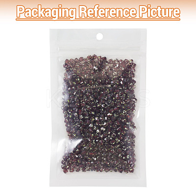 Picasso Baking Paint Glass Seed Beads SEED-TA0001-62A-1