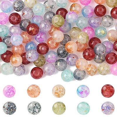 Glass Imitation Jade Beads GLAA-YWC0007-01A-01-1