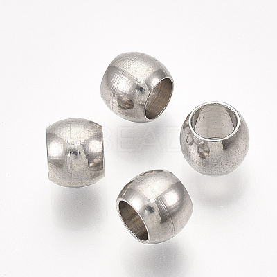 Non-Tarnish 201 Stainless Steel Beads X-STAS-T008-329-1