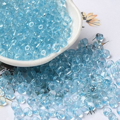 Transparent Acrylic Beads LS-MACR-K359-02H-1