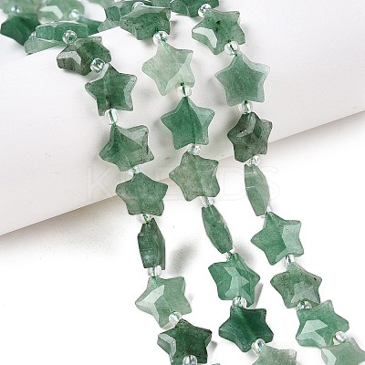 Natural Green Aventurine Beads Strands G-T138-181A-1