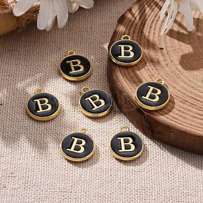 Golden Plated Alloy Charms ENAM-S118-02B-1