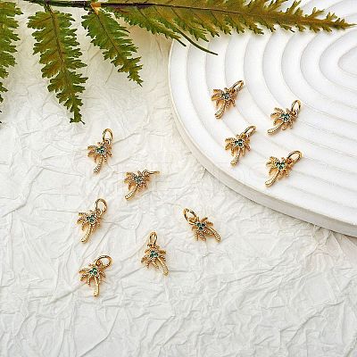 10Pcs Rack Plating Brass Micro Pave Cubic Zirconia Charms ZIRC-SZ0003-83-1