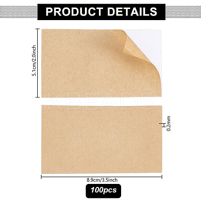 Wine Blank Adhesive Label DIY-WH0349-387A-01-1