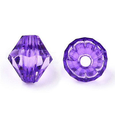 Transparent Acrylic Beads TACR-S146-8mm-33-1