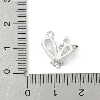 Brass Micro Pave Cubic Zirconia Pendants LS-KK-M326-17-P01-1