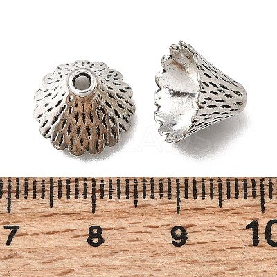 Tibetan Style Alloy Bead Caps FIND-Z128-08AS-01-1