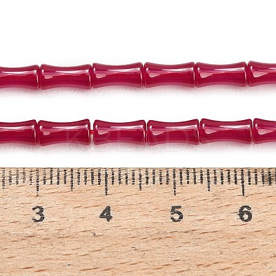 Lab Grown Red Corundum Beads Strands GG-CBAC488-03B-1