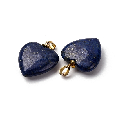Dyed Natural Lapis Lazuli Pendants G-G287-01G-08-1