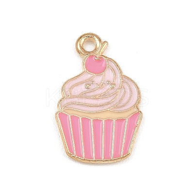 Valentine's Day Alloy Enamel Pendants ENAM-I084-01KCG-13-1