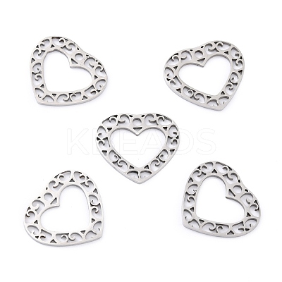 Non-Tarnish 201 Stainless Steel Pendants STAS-K003-07P-1