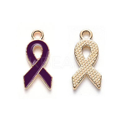 Alloy Enamel Pendants ENAM-S123-001H-1