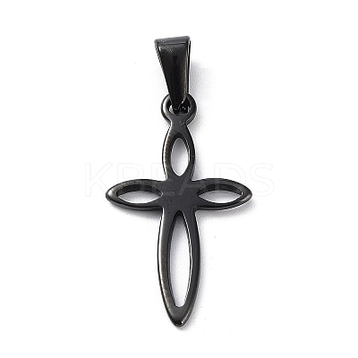 Ion Plating(IP) 304 Stainless Steel Pendants STAS-L210-30B-1