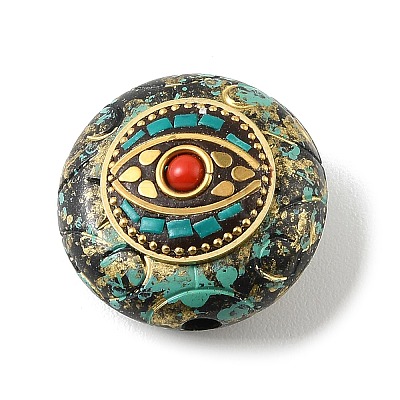 Handmade Polymer Clay Indonesia Beads PY-CBAAA14-13C-B02-1