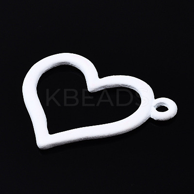 Spray Painted Alloy Pendants LS-PALLOY-Q434-013A-NR-1