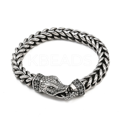 316 Surgical Stainless Steel Link Bracelets BJEW-C125-13-1