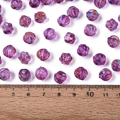 Picasso Transparent Glass Beads SEED-Q039-04J-1
