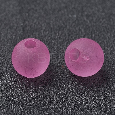 Transparent Acrylic Beads X-PL704-C28-1