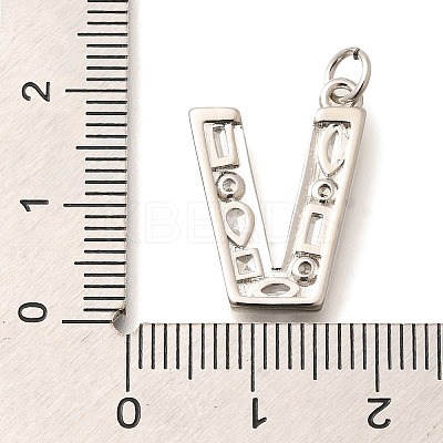 Brass Micro Pave Clear Cubic Zirconia Pendants KK-G521-01P-V-1