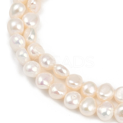 Natural Cultured Freshwater Pearl Beads Strands PEAR-P064-19E-12A-1