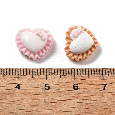 Cute Mini Cartoon Bowknot Series Resin Cabochons CRES-I037-04D-1