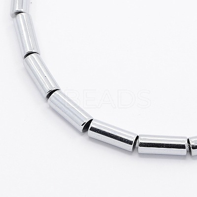 Grade A Electroplate Non-magnetic Synthetic Hematite Beads Strands LS-G-N0014-27A-1