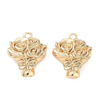 Brass Pendants KK-K351-81G-1