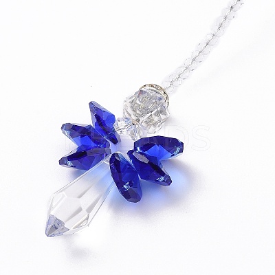 Crystal Fairy Beaded Wall Hanging Decoration Pendant Decoration LS-HJEW-G019-02B-1