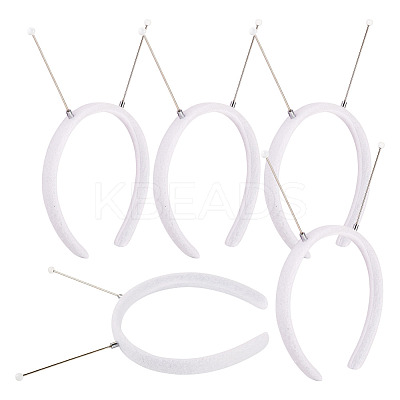 Cloth and Plastic Hair Bands OHAR-TAC0020-01G-1