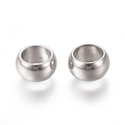 Tarnish Resistant 201 Stainless Steel Spacer Beads STAS-L238-056A-P-1
