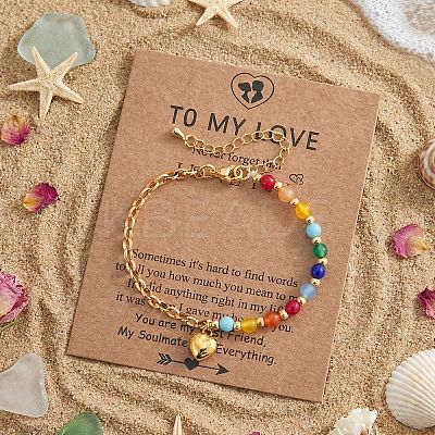 Summer 304 Stainless Steel Charm Bracelets VE3377-2-1
