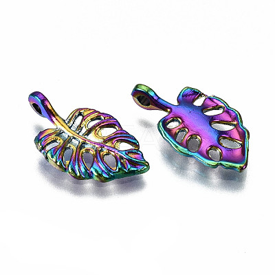 Rainbow Color Alloy Pendants PALLOY-S180-073-RS-1