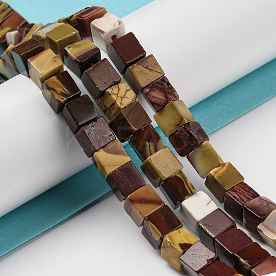 Natural Mookaite Beads Strands G-Q1008-B06-1