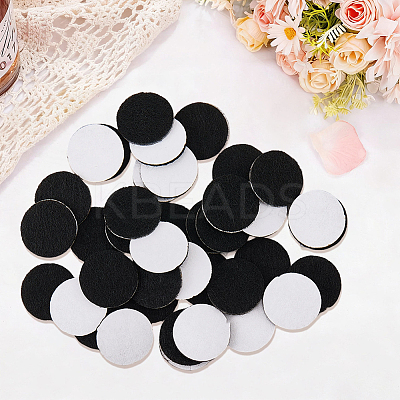 150Pcs Self-adhesive Felt Round Sheet DIY-CP0013-91A-1
