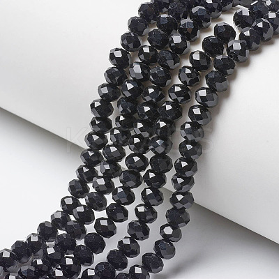 Opaque Solid Color Imitation Jade Glass Beads Strands LS-EGLA-A044-P4mm-D18-1