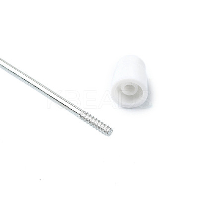 Plastic Beadable Pens DIY-Q036-01E-1