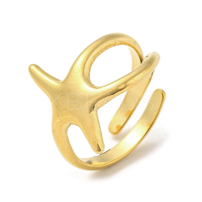 304 Stainless Steel Adjustable Rings for Women RJEW-D022-03G-1