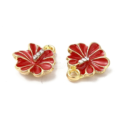 Alloy Enamel Charms X-ENAM-F144-01C-1