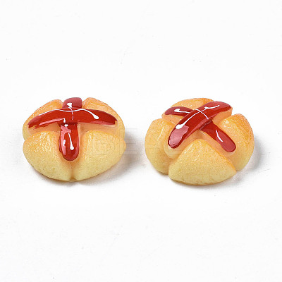 Opaque Epoxy Resin Cabochons CRES-S358-41-1